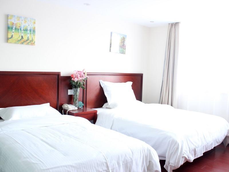 Greentree Inn Jiangsu Nantong Rugao Haiyang Road Tiancheng Business Hotel Exterior foto