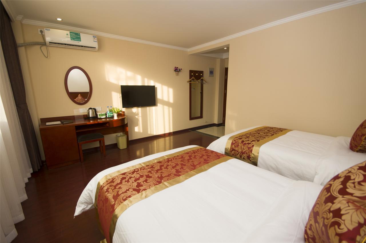 Greentree Inn Jiangsu Nantong Rugao Haiyang Road Tiancheng Business Hotel Exterior foto